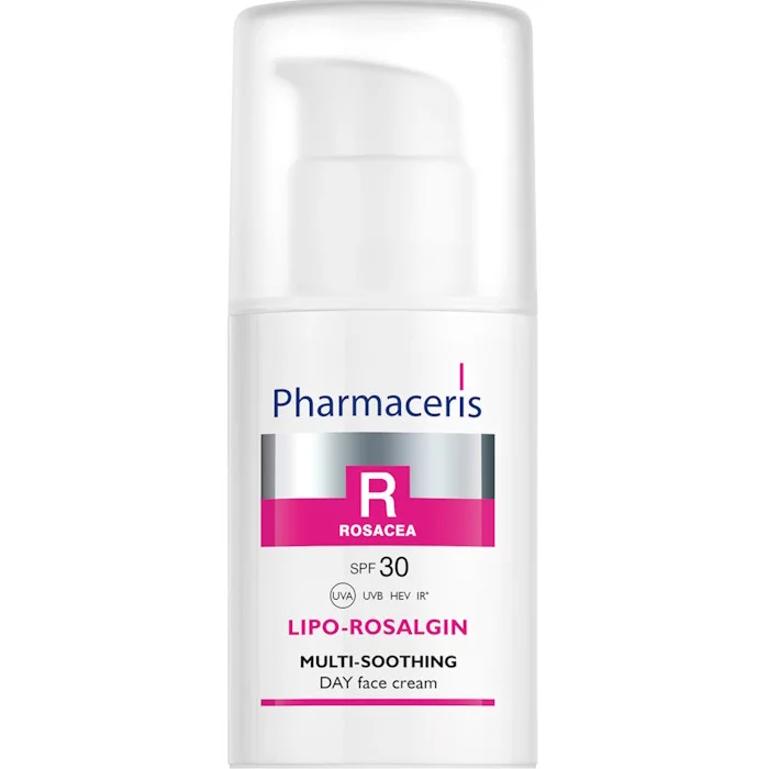 Pharmaceris LIPO-ROSALGIN SPF 30 Καταπραϋντική κρέμα για Ερυθρότητα & Ευαίσθητο Δέρμα