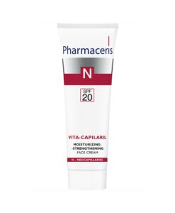 Pharmaceris VITA-CAPILARIL SPF20 - Ενυδατική κρέμα ημέρας με SPF 20 για δέρμα με Ευρυαγγείες