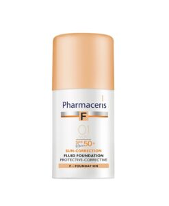 Pharmaceris PROTECTIVE-CORRECTIVE FLUID FOUNDATION SPF 50+Ενυδατικό αντηλιακό Προσώπου με χρώμα
