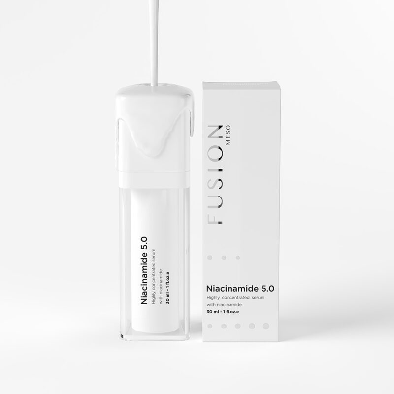 fusion niacinamide serum, ορός με υψηλή συγκέντρωση νιασιαμίδη Β3 της μεσοθεραπευτικής εταιρείας Fusion , τριάντα ml