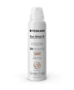 Toskani Sun Shiel-D Body and Facial Spray SPF50+