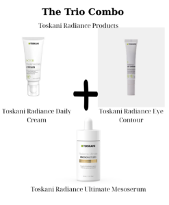 Toscani COMBO TRIO Radiance Daily Cream + Toskani Radiance Eye Contour + Radiance Ultimate Mesoserum