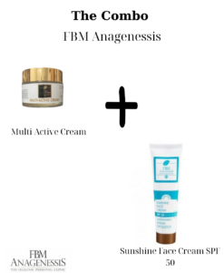 FBM Anagenessis COMBO Multi Active Cream + Sunshine Face Cream SPF 50